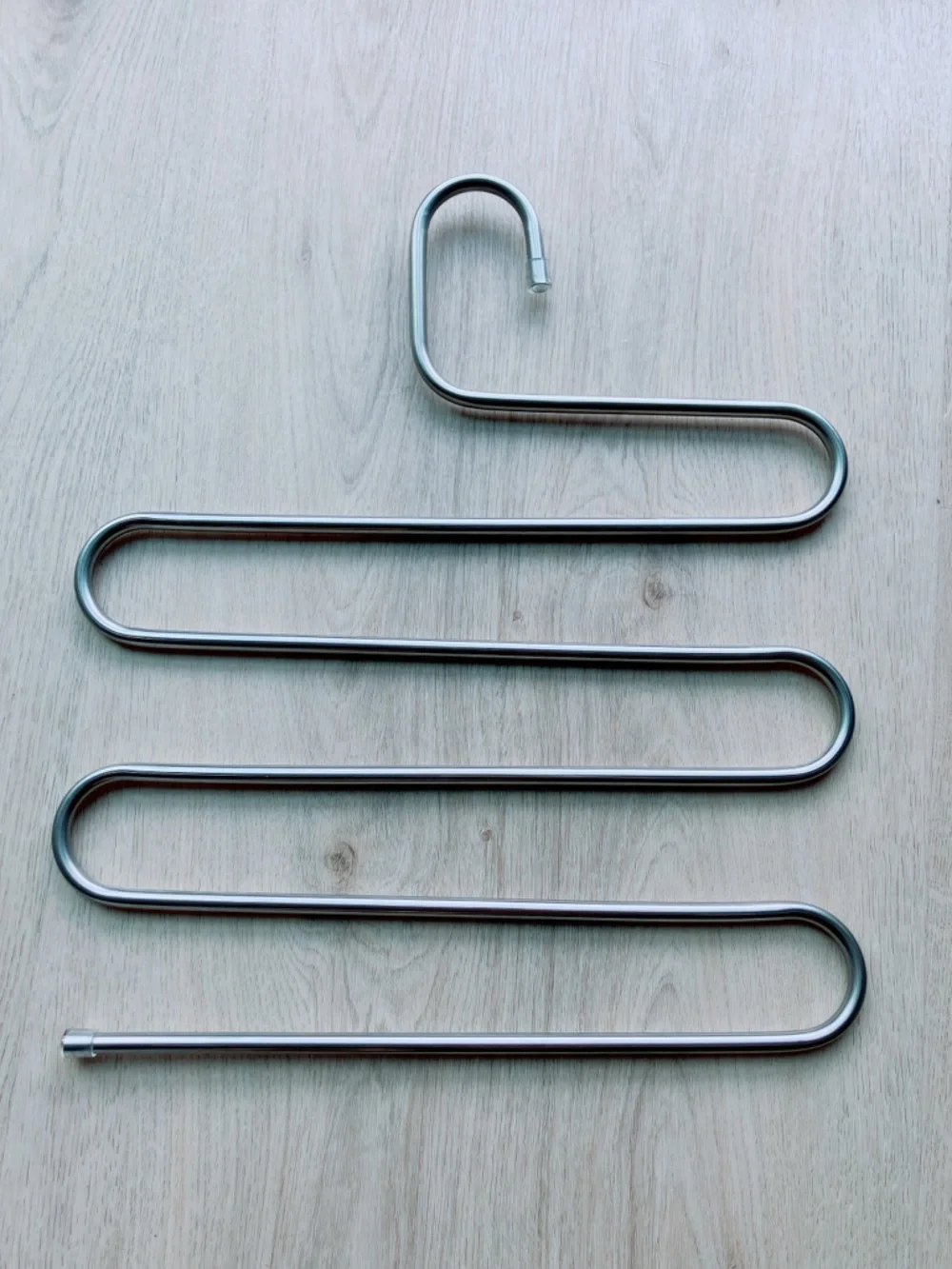 Slim Metal Cascade Pants Hangers 3 pcs